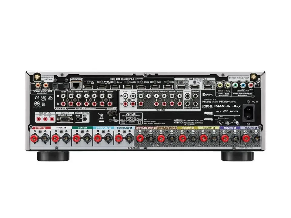 Denon AVC-X4800H Zilver
