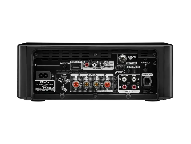 Denon RCDN-12 DAB+ Zwart