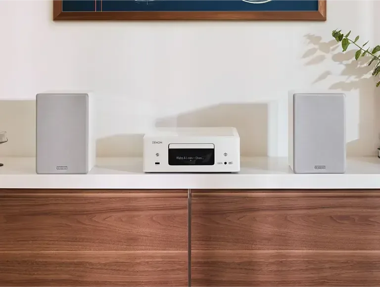 Denon RCDN-12 DAB+ Wit
