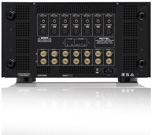 Rotel RMB-1587MkII Black