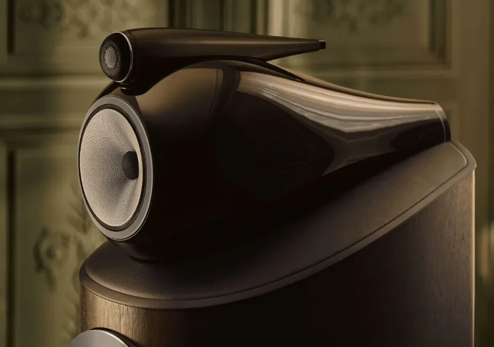 Bowers & Wilkins 801D5 donker walnoot