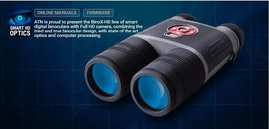 ATN Binoculars Day & Night BinoX-HD 4x