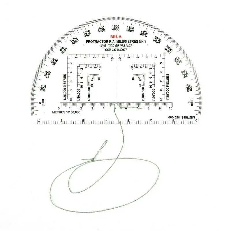 BCB Military protractor 6 inch CD032 467300
