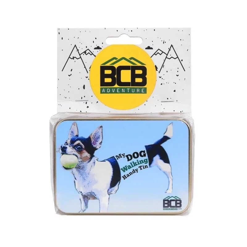 469474 BCB My dog walking tin ADV053
