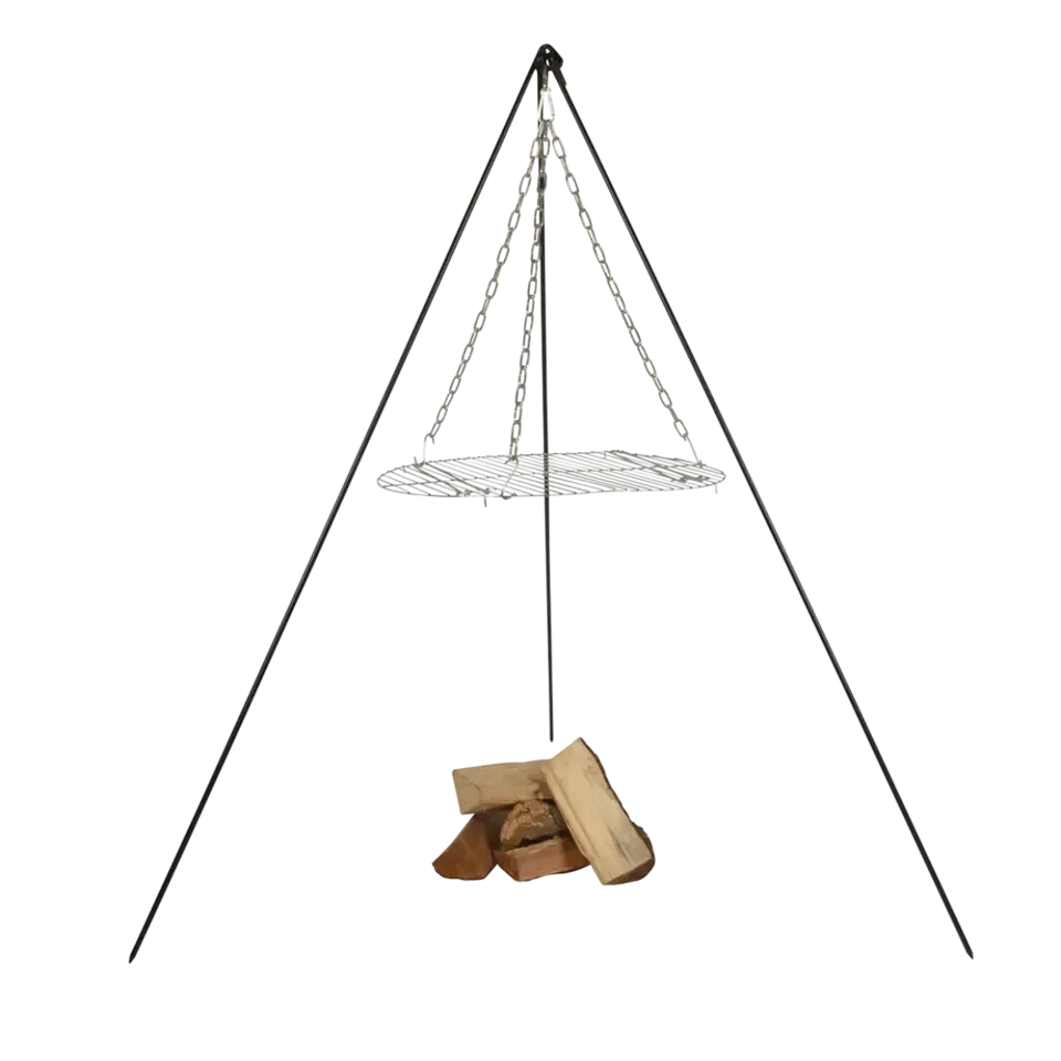 Driepoot met ketting
