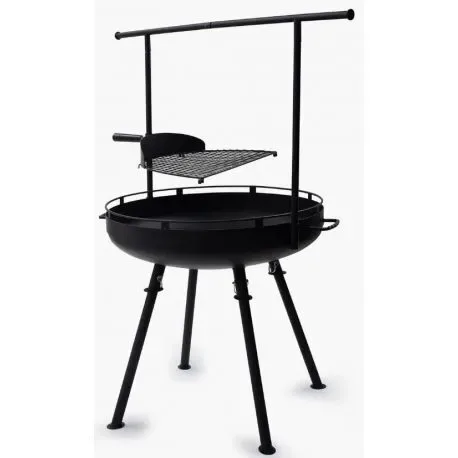 Barebones Cowboy Fire Pit Grill Systeem