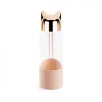 Fles Kat 350 ml gouden borosilicaat Balvi