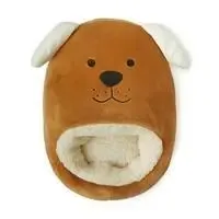 Balvi Woof Voetenwarmer Hond - Bruin - one size fits all