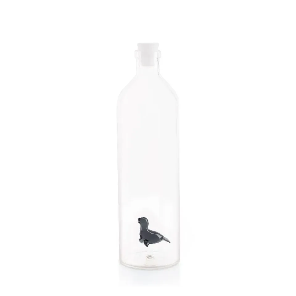 Balvi Waterfles Karaf Zeehond 1.2L Glas