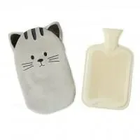 Warm Water Kruik Kitty Grijs Balvi