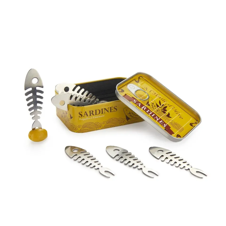 Balvi Cocktailprikkers Sardines x6