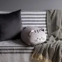 Kussen Kitty Kat Grijs Superzacht BALVI