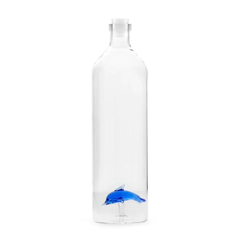 Balvi Waterfles Karaf Dolfijn 1,2 L Glas