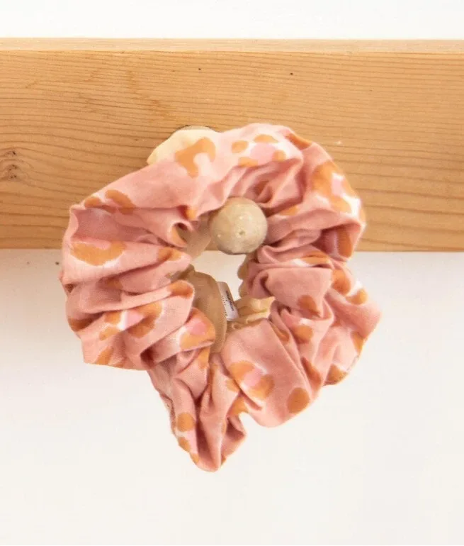 Bindi Atelier Scrunchie Haarelastiek Boho Bengal Blush