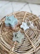 Leo et Lea Baby Speelgoed Stapeltoren Sterren Silicone