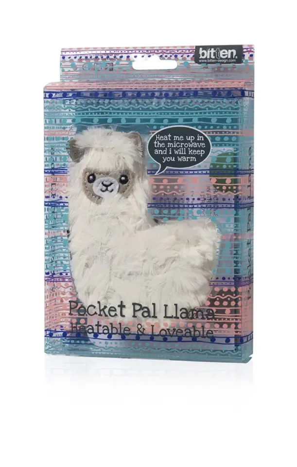 Bitten Design Handwarmer Lama Kersenpitkussen
