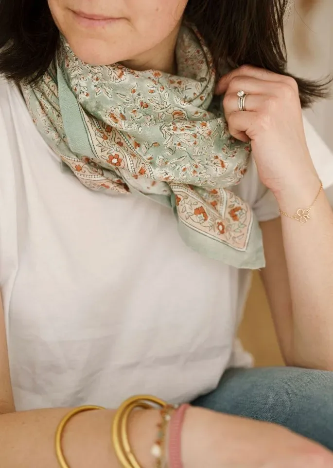 Bindi Atelier Sjaal Groen Sakira Matcha