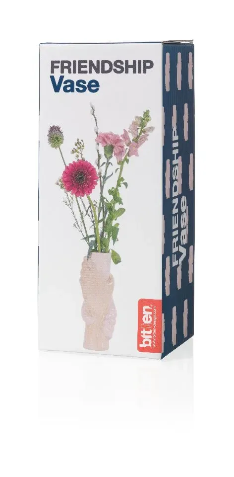 Bitten Design Vaas Vriendschap Handen Keramiek