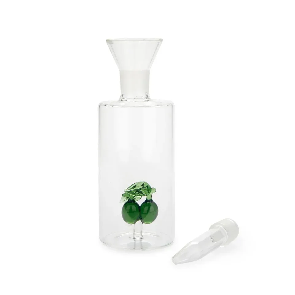 Balvi | Olie of Azijn Fles Olijven 350ml No Drip Glas