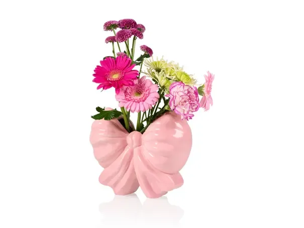 Bitten Design Vaas Strik Roze