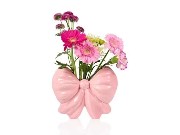 Bitten Design Vaas Strik Roze