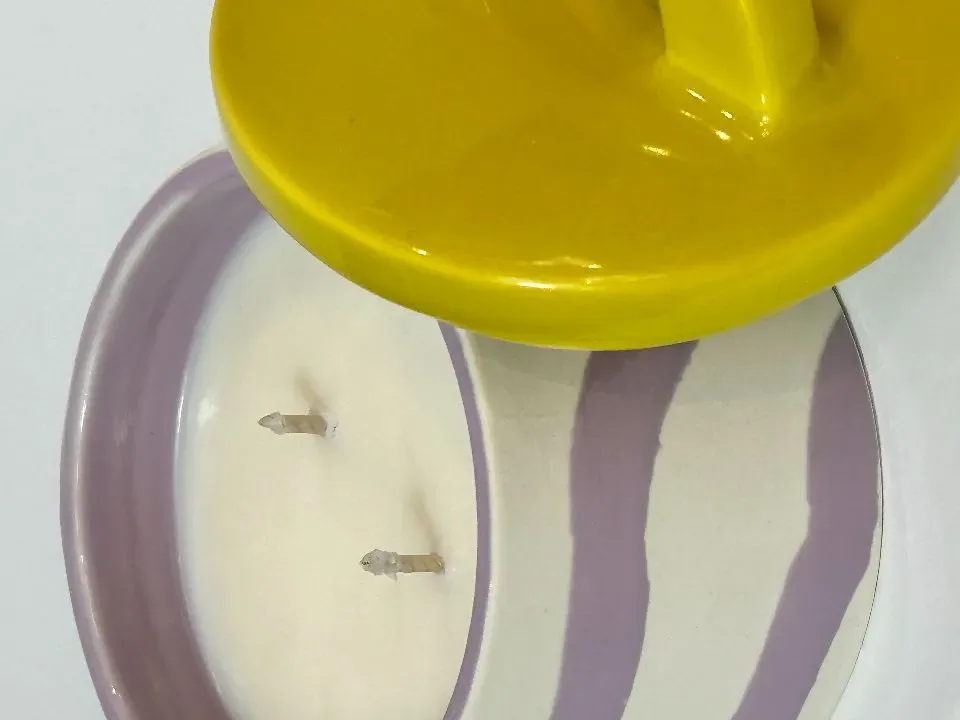 Maegen Geurkaars Pablo Water Lotus & Rose Lilac Yellow