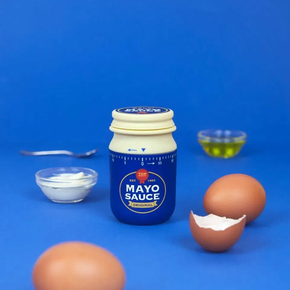 Balvi Kookwekker Keukentimer Mayonnaise Blauw