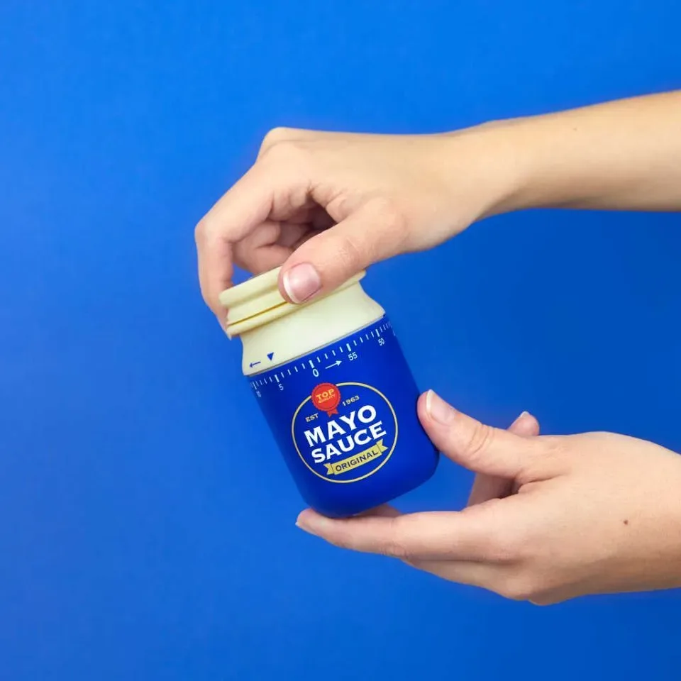 Balvi Kookwekker Keukentimer Mayonnaise Blauw