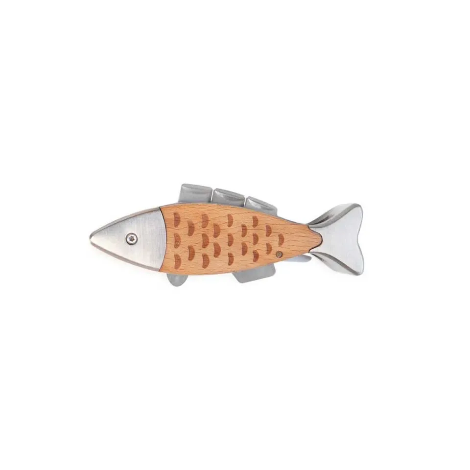 Balvi Multitool Zalm in Metalen Cadeaudoos