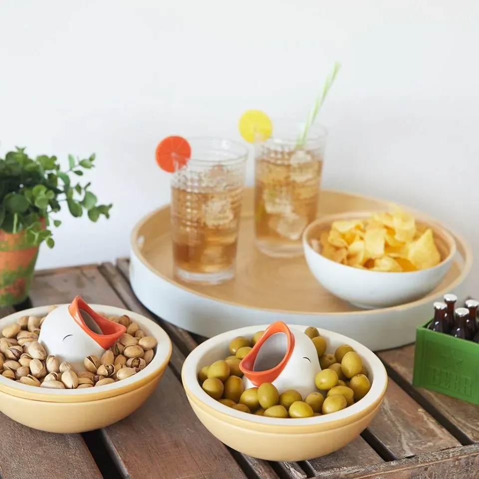 Balvi Snack en Tapas Schaal Hungry Bird