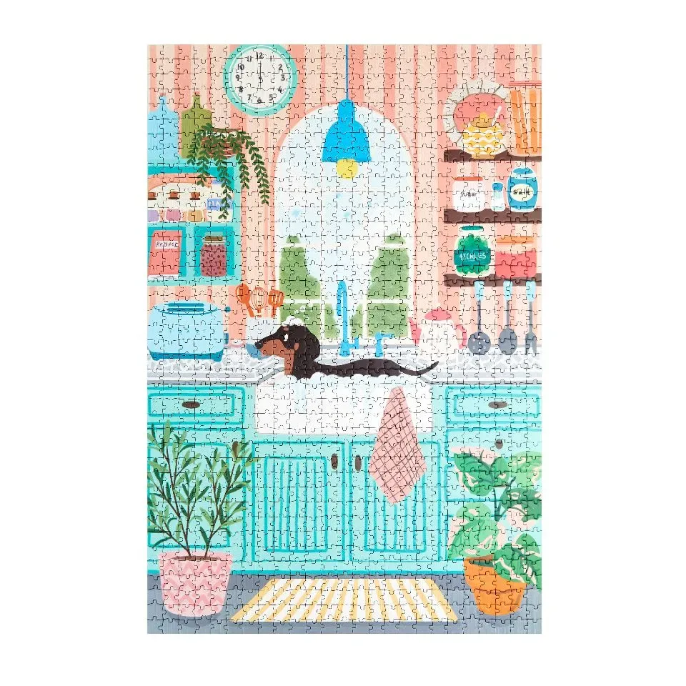 Balvi | Puzzel Hond Bubbelbad 1000 Stuks