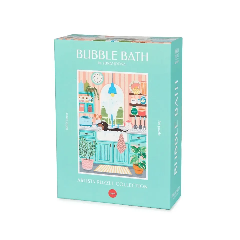 Balvi | Puzzel Hond Bubbelbad 1000 Stuks