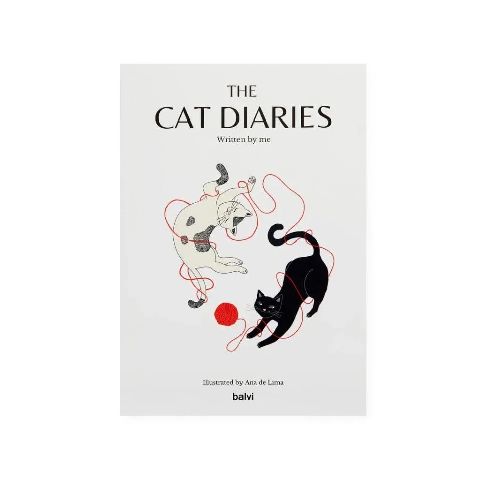 Balvi Notebook A5 Kat Poes Notitieboek Papier