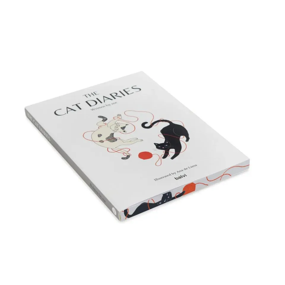 Balvi Notebook A5 Kat Poes Notitieboek Papier