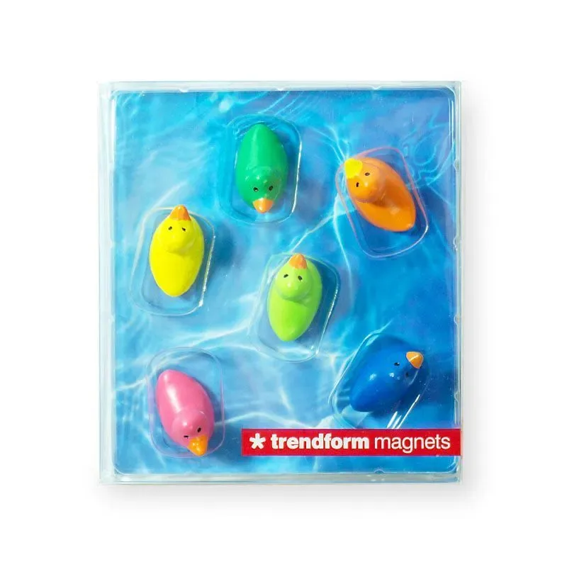 Trendform Magneten Eendjes Set van 6 Stuks