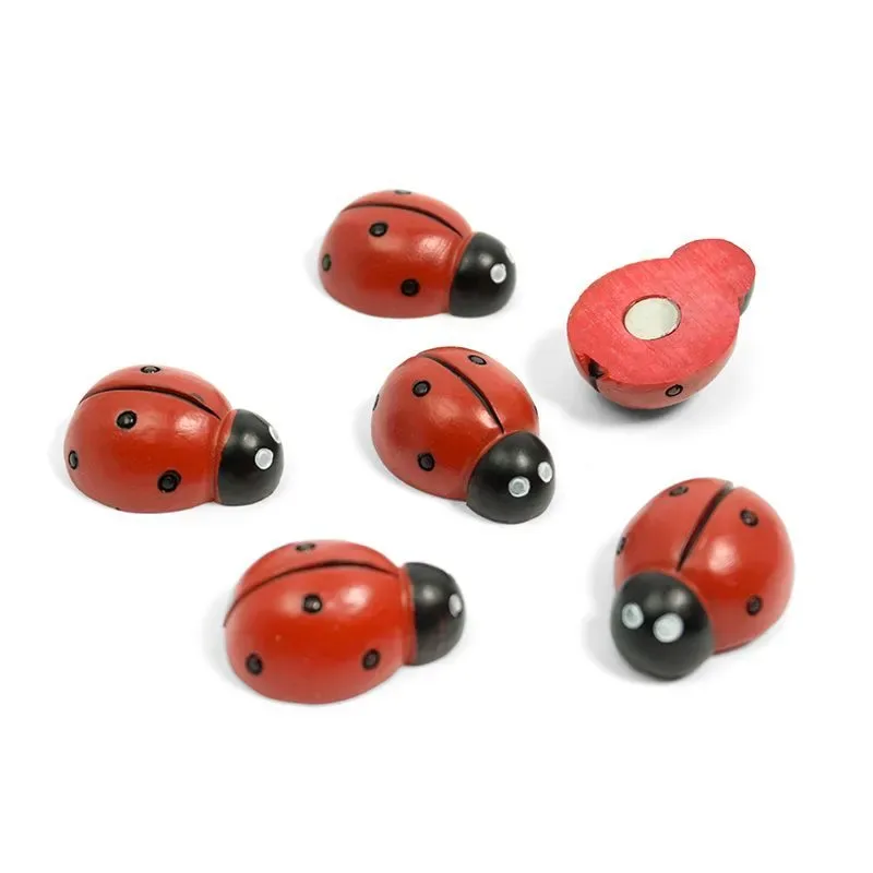 Trendform Magneten Lieveheersbeestjes Set van 6 Stuks