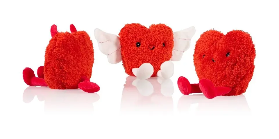 Bitten Design Warmteknuffel Hart