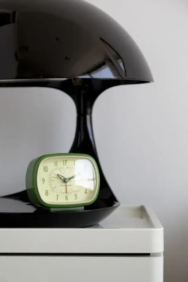 Kikkerland Wekker Retro Groen