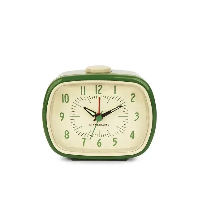 Kikkerland Wekker Retro Groen