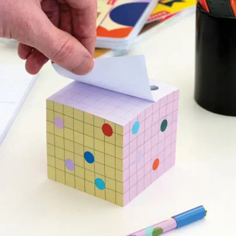 Kikkerland Notitieblokje Post-its met Pen