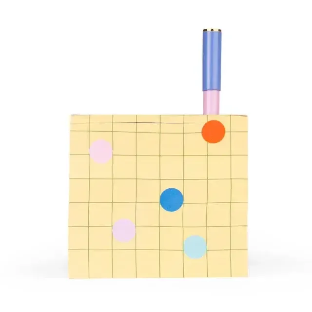 Kikkerland Notitieblokje Post-its met Pen