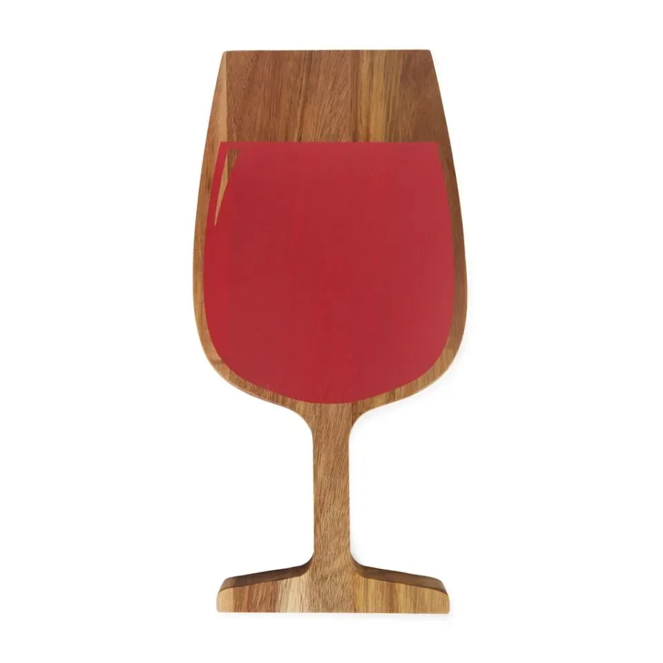 Balvi Kaasplank Rode Wijn Glas