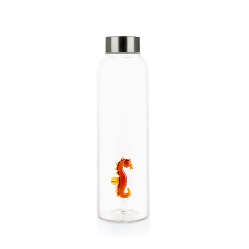 Balvi Drinkfles Zeepaard 0.5L Glas