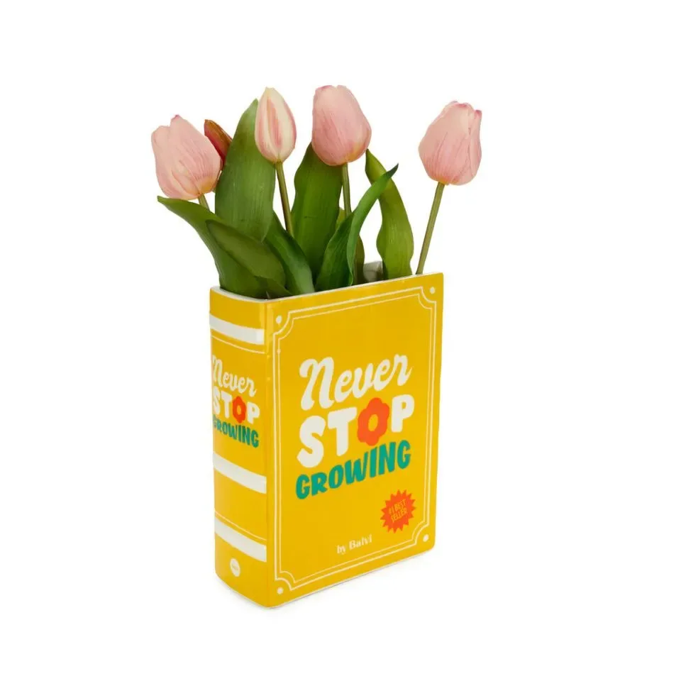 Balvi Vaas Boek Geel Keramiek