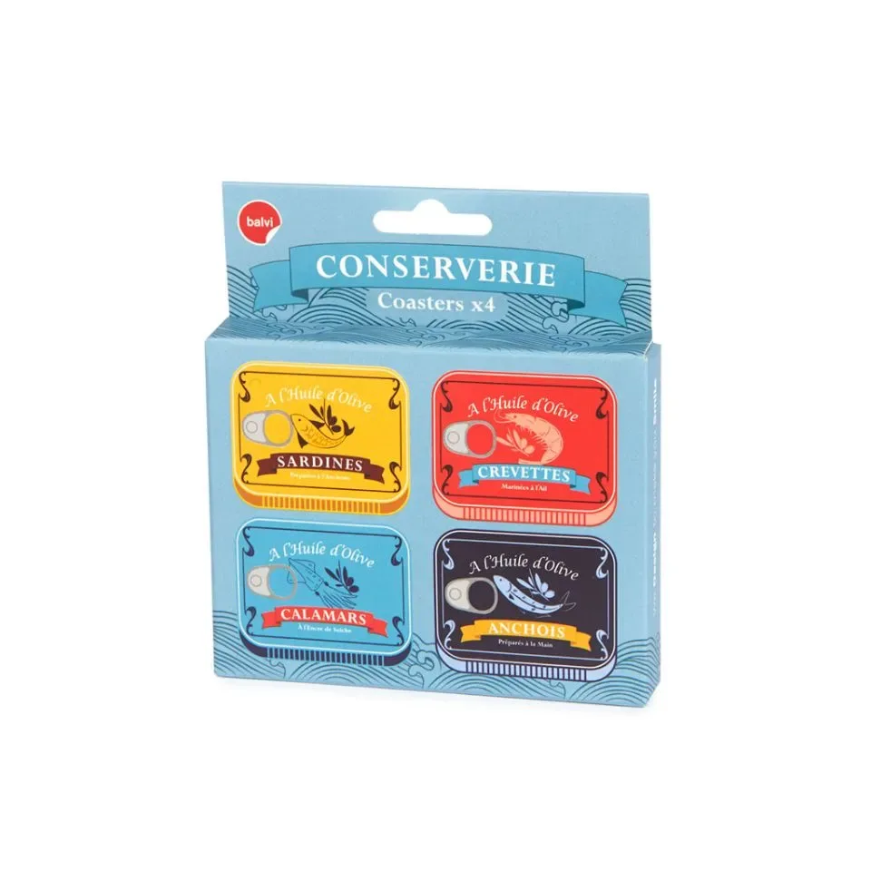 Balvi Glasonzetters Conserverie x4 Silicone