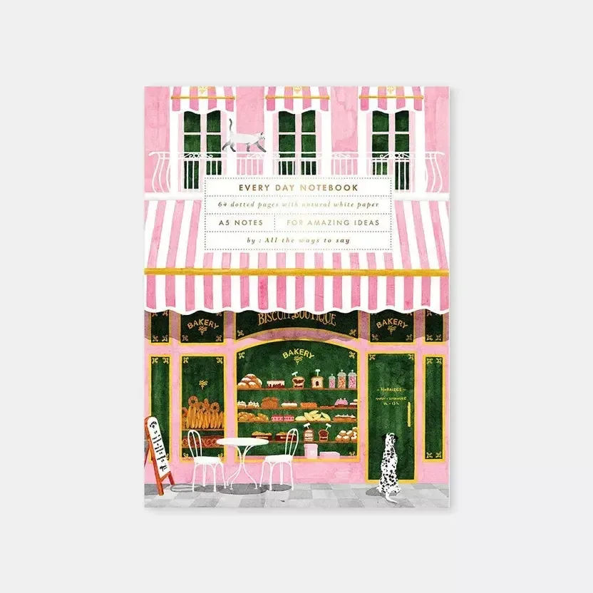 Notebook A5 Pink Bakery All The Ways To Say