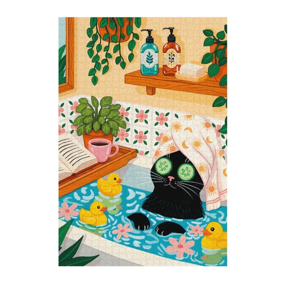 Balvi Puzzel Kat Poes Spa 1000 stuks