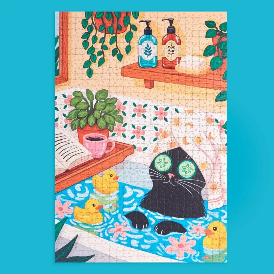 Balvi Puzzel Kat Poes Spa 1000 stuks