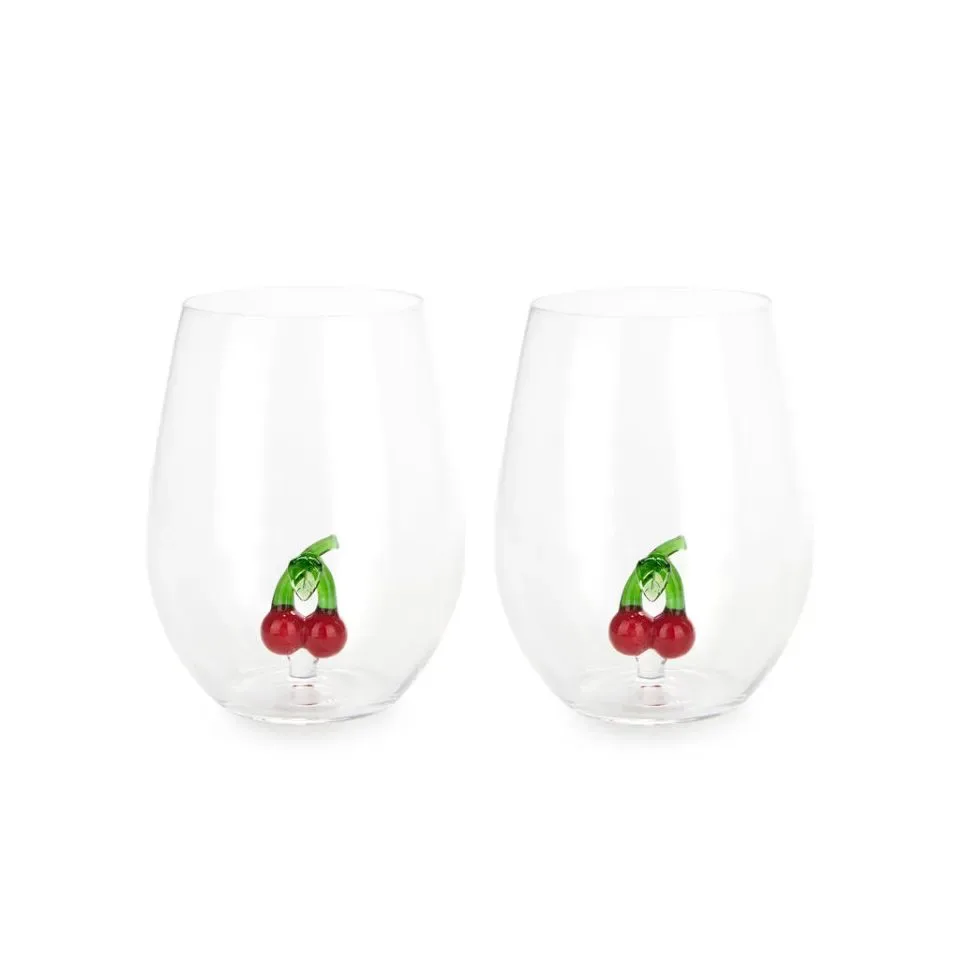 Balvi Glazenset Kers 500ml x2 Glas