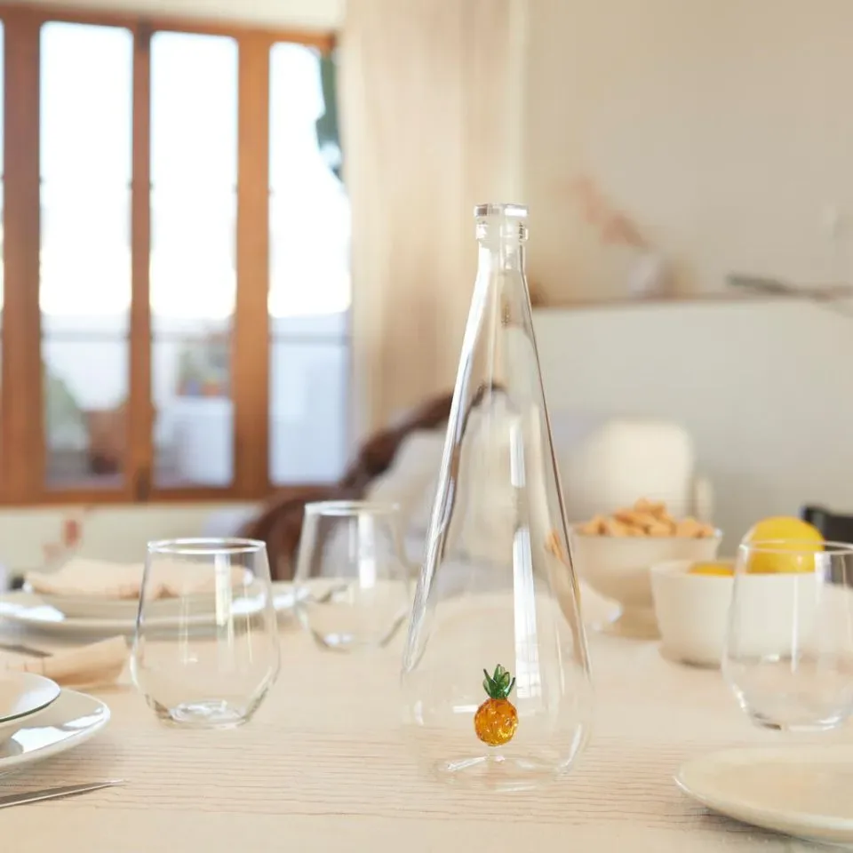Balvi Waterfles Ananas 1L Glas